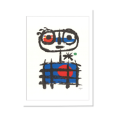 Affiche d'après Joan miró