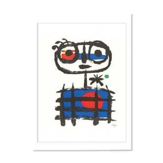 Poster after Joan miró