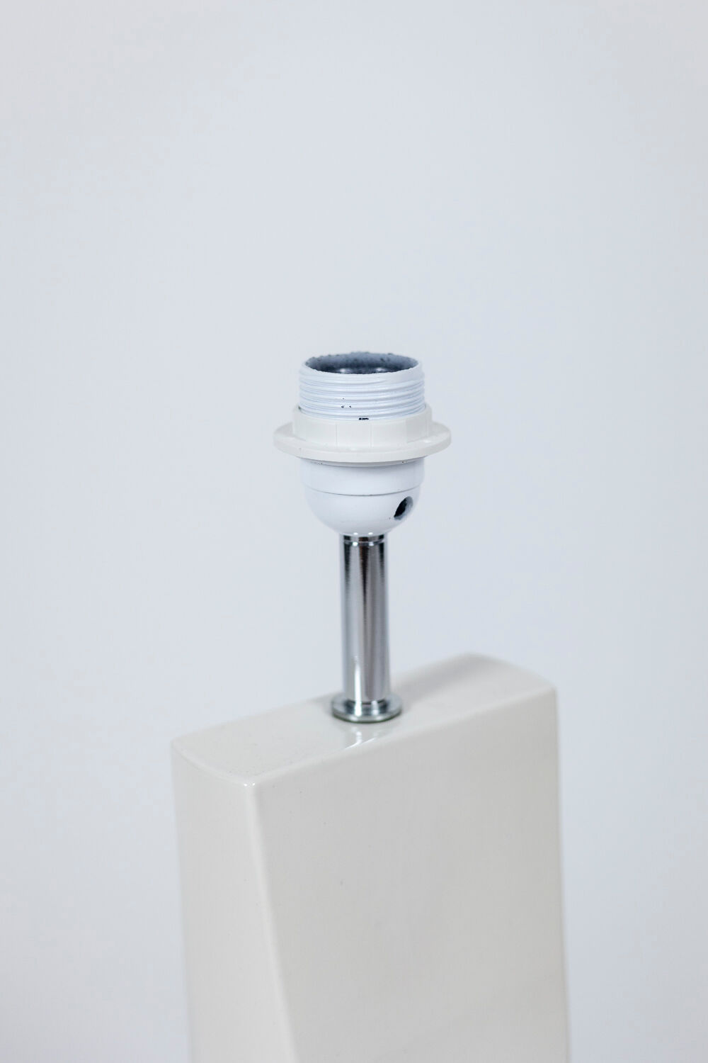 Lampe « sifflet » en céramique, années 1980