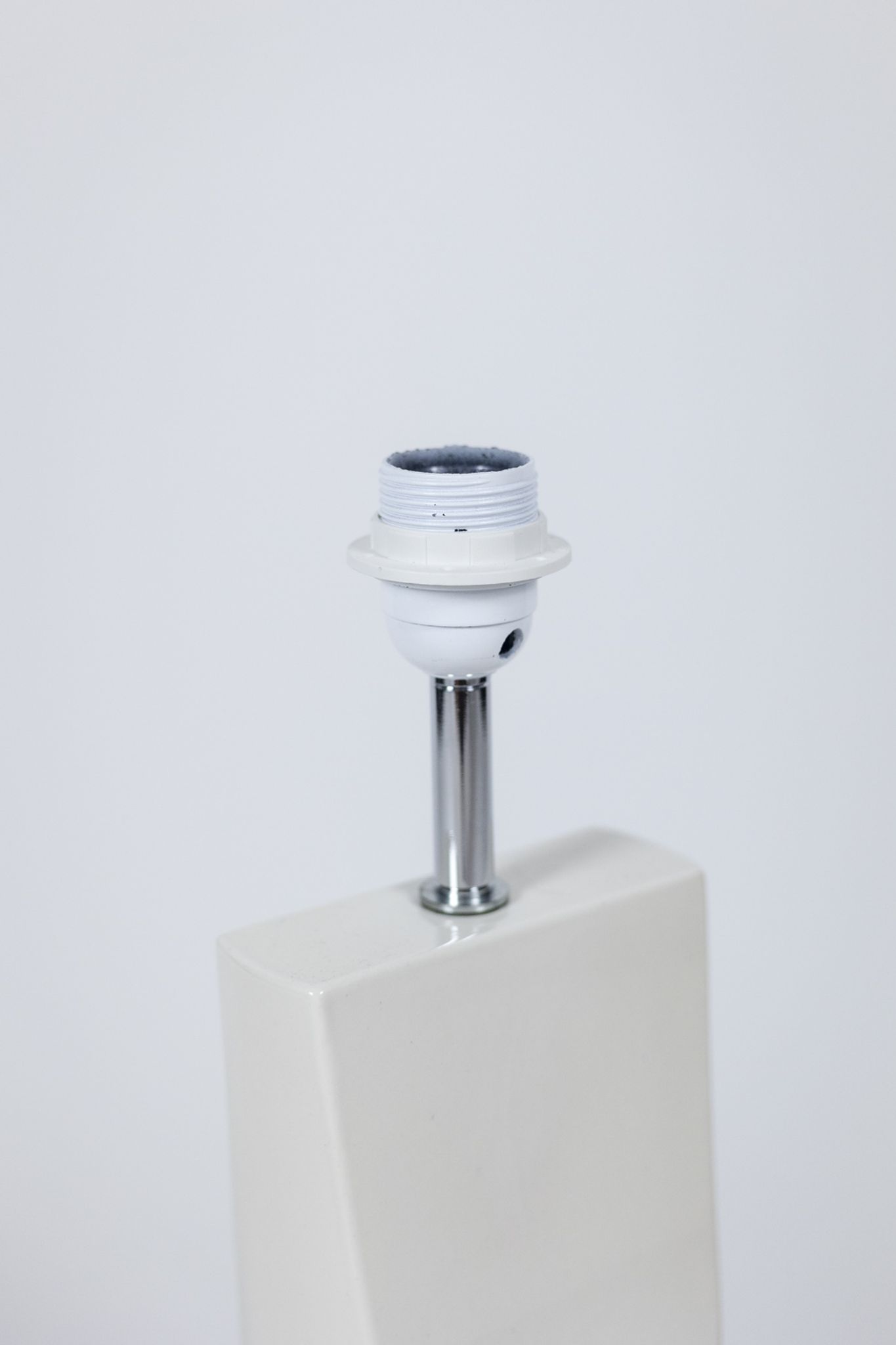 Ceramic "whistle" lamp, 1980s