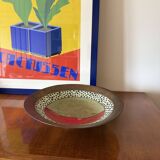 Mid-century modern ceramic bowl, France 1970s