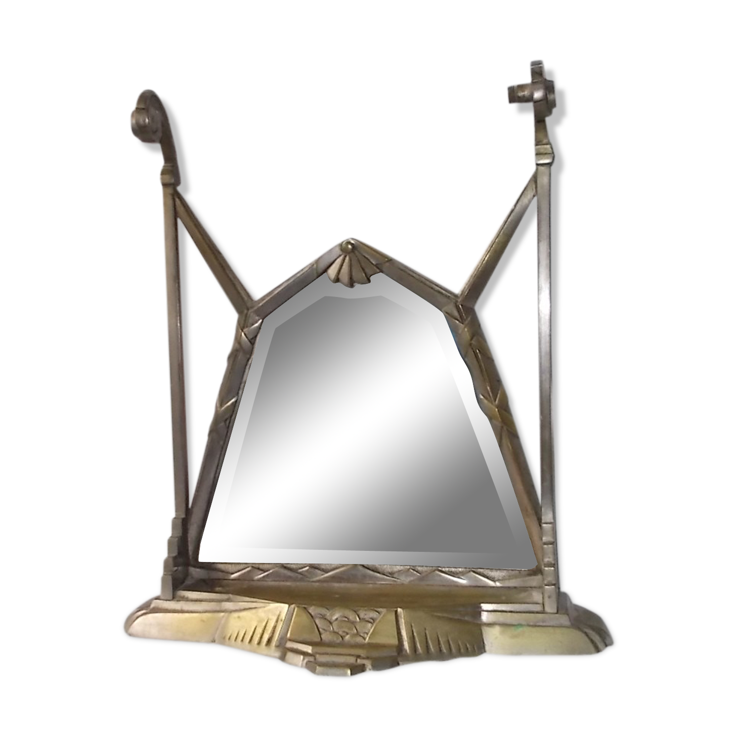 Art deco table mirror 34x32cm