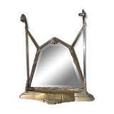 Art deco table mirror 34x32cm