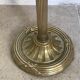 Brass standing ashtray