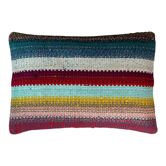 Vintage turkish handmade cushion cover , 30 x 50 cm