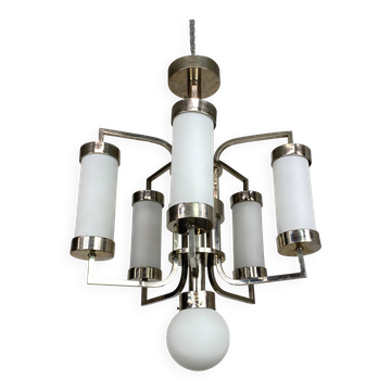 Large functionalist chandelier