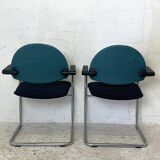 Set of 6 Onda chairs edition VITRA Design Mario Bellini