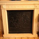 Plaque cheminée