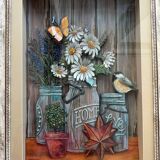 Paper Relief Painting