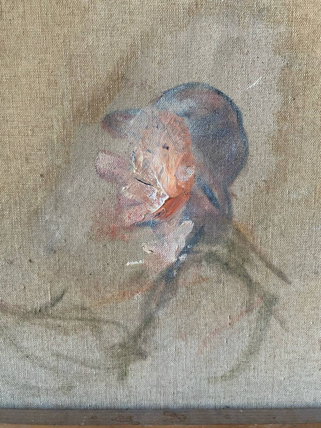 Farm landscape signed 19th-20th century