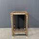 Industrial vintage iron side table