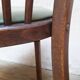 Pair of Baumann bistro chairs n°12
