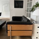 Robin Day leather sofa