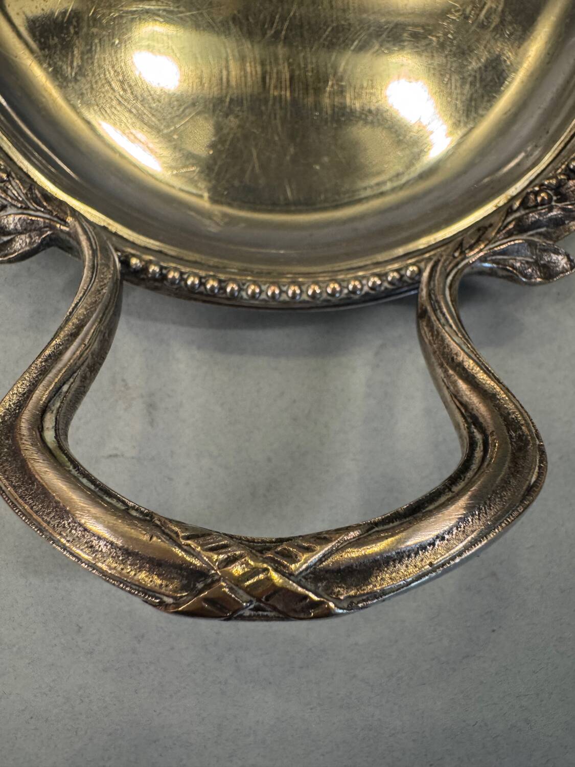 Silver-plated serving dish – early 20th century