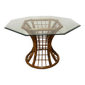 table Roche Bobois en - bambou