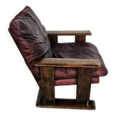 Brutalist armchair from the 1960s