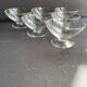 6 champagne glasses – Engraved crystal