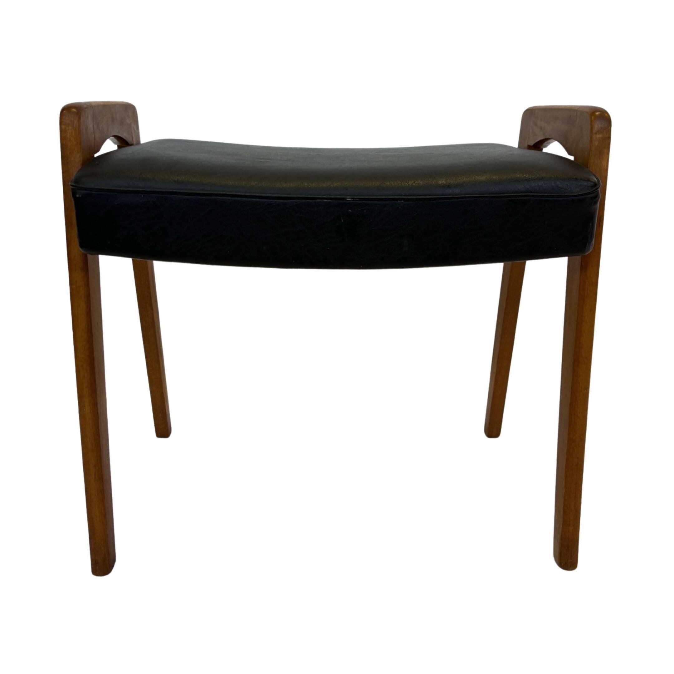 Vintage Footstool Ottoman Danish Design 1960s