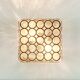 Mid Century Modern Iron Ring Glass Ceiling Light From Limburg, 1960s