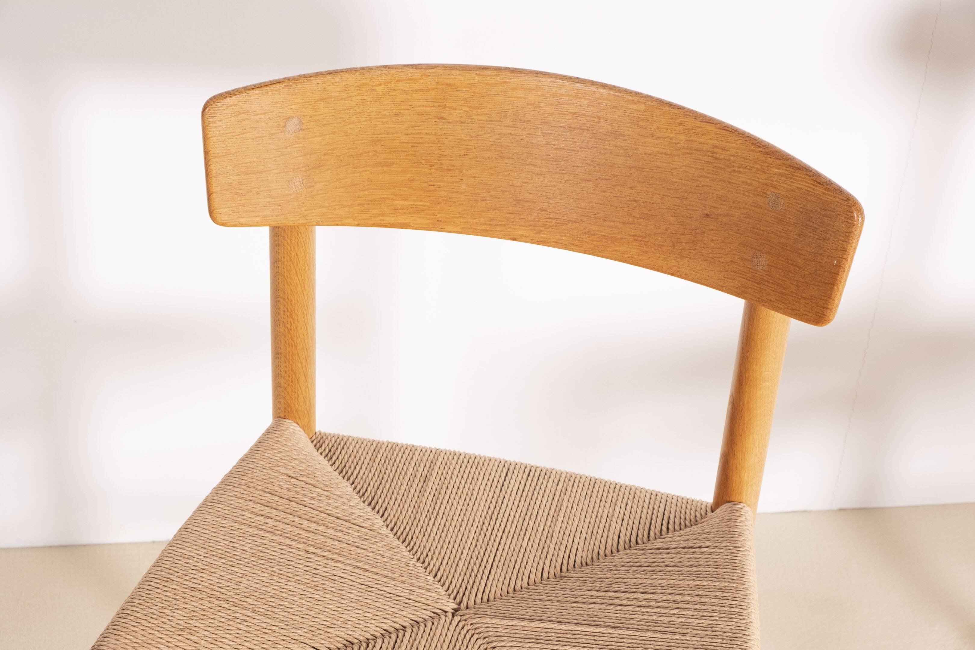 4x Børge Mogensen J39 Oak Dining Chair, FDB Møbler 1981