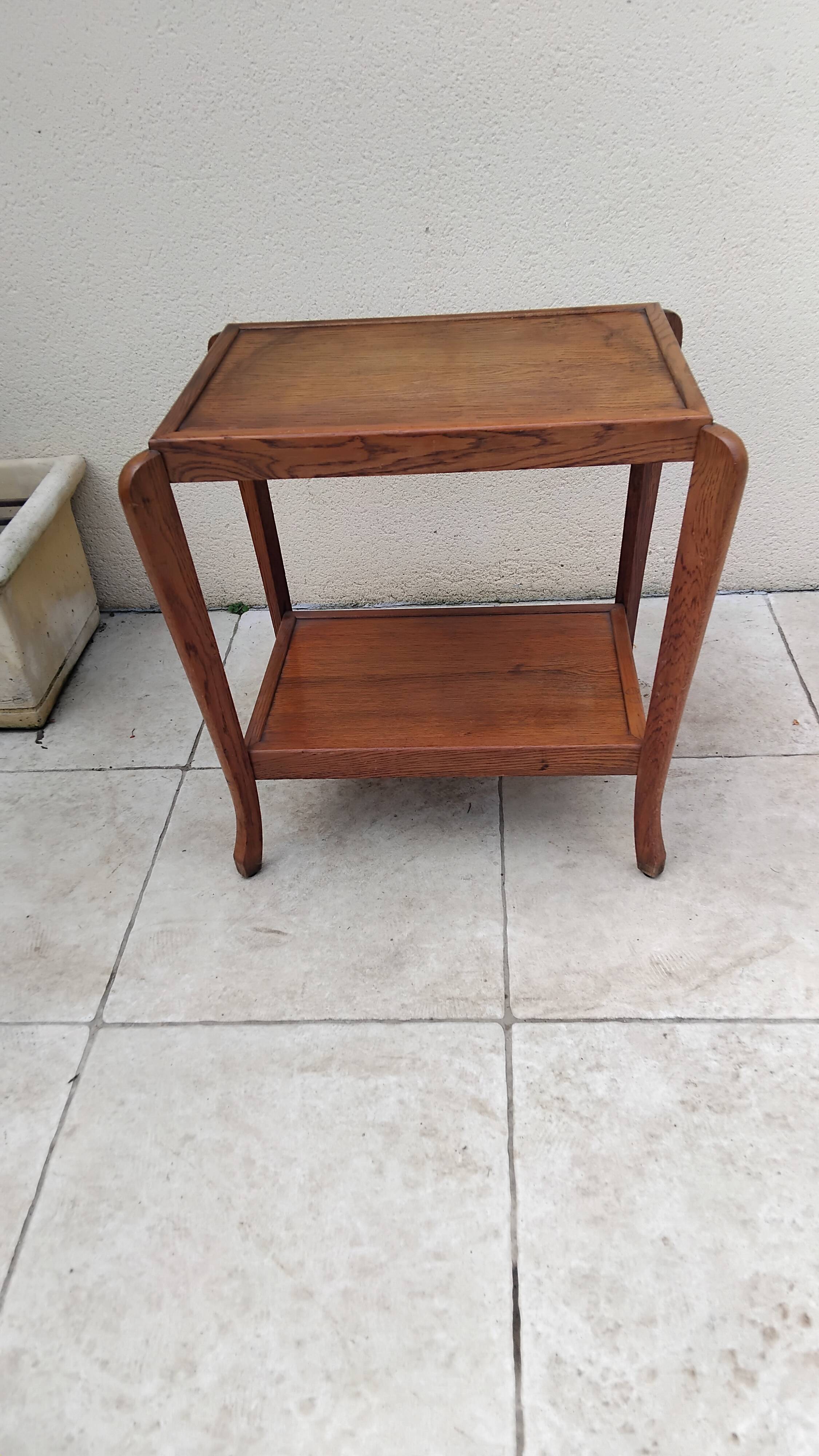 Vintage art deco side table