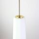 Opaline Glass Pendant by Limburg, Germany, 1970s