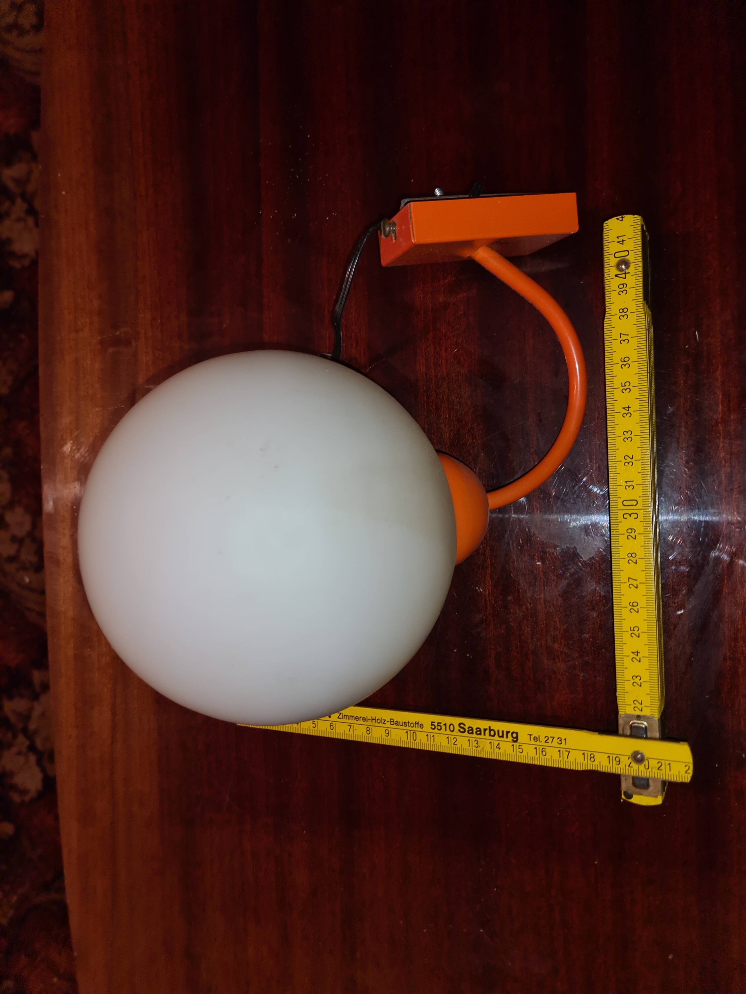 vintage wall ball light