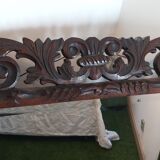 Old sculpted mirror