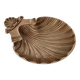 Scallop-shaped ashtray