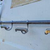 Vintage chrome coat rack and plastic balls