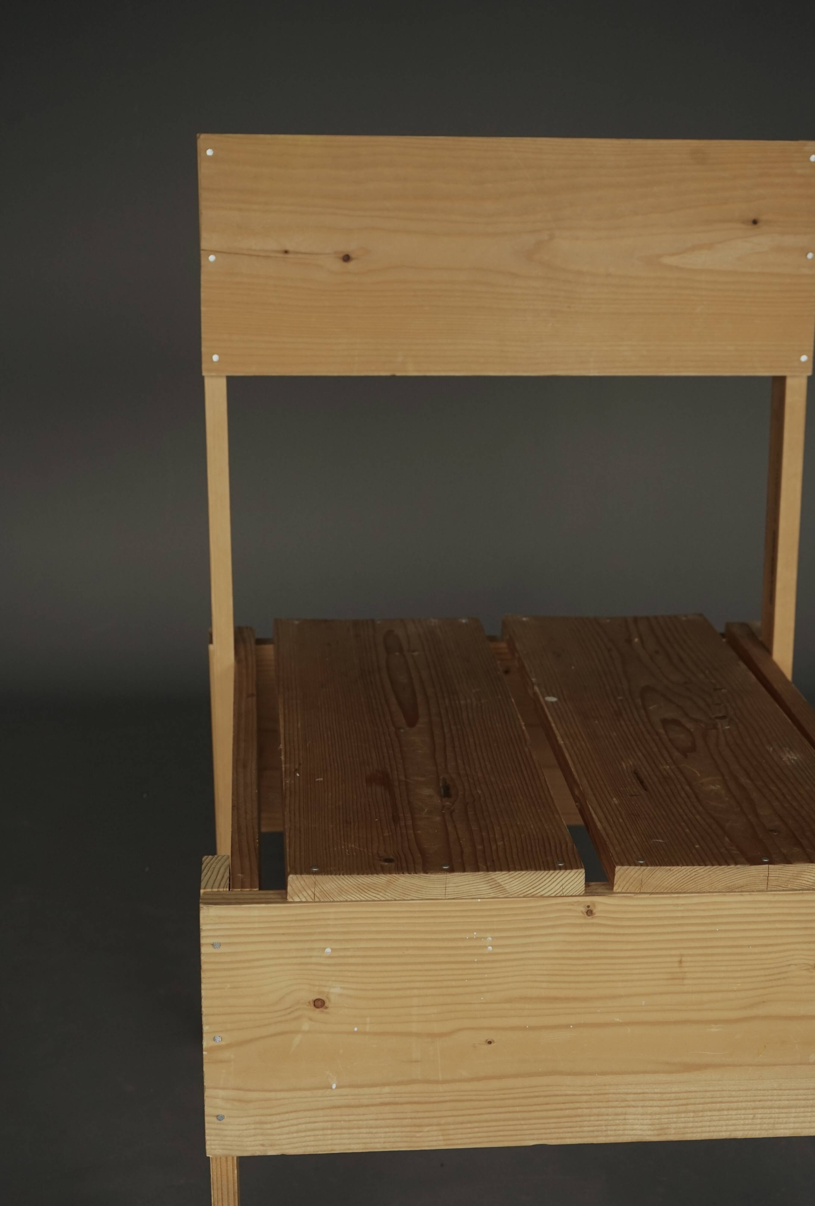 1990s Autoprogettazione Sedia 1 Chair in the style of Enzo Mari