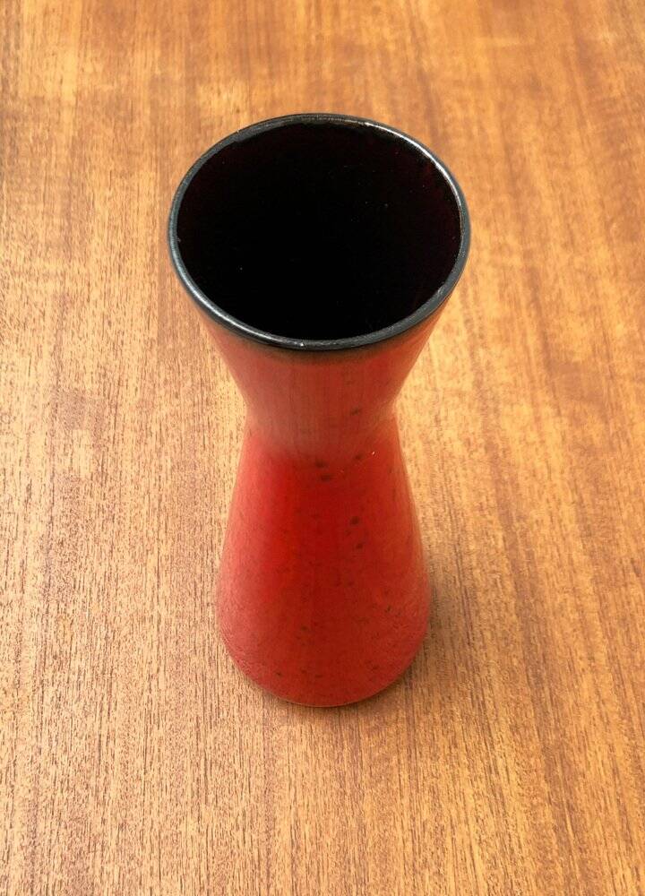 Diabolo Vase in West German Ceramic from the Mid-Century, WGP, by Scheurich, 1960s