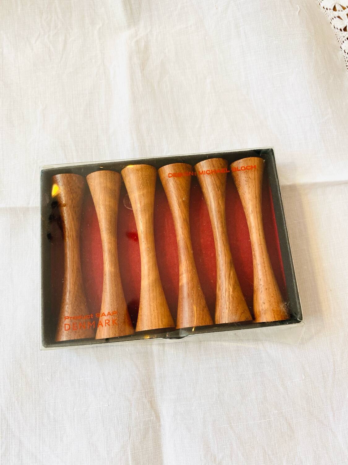 Michael Bloch Danish Teak Knife Holder