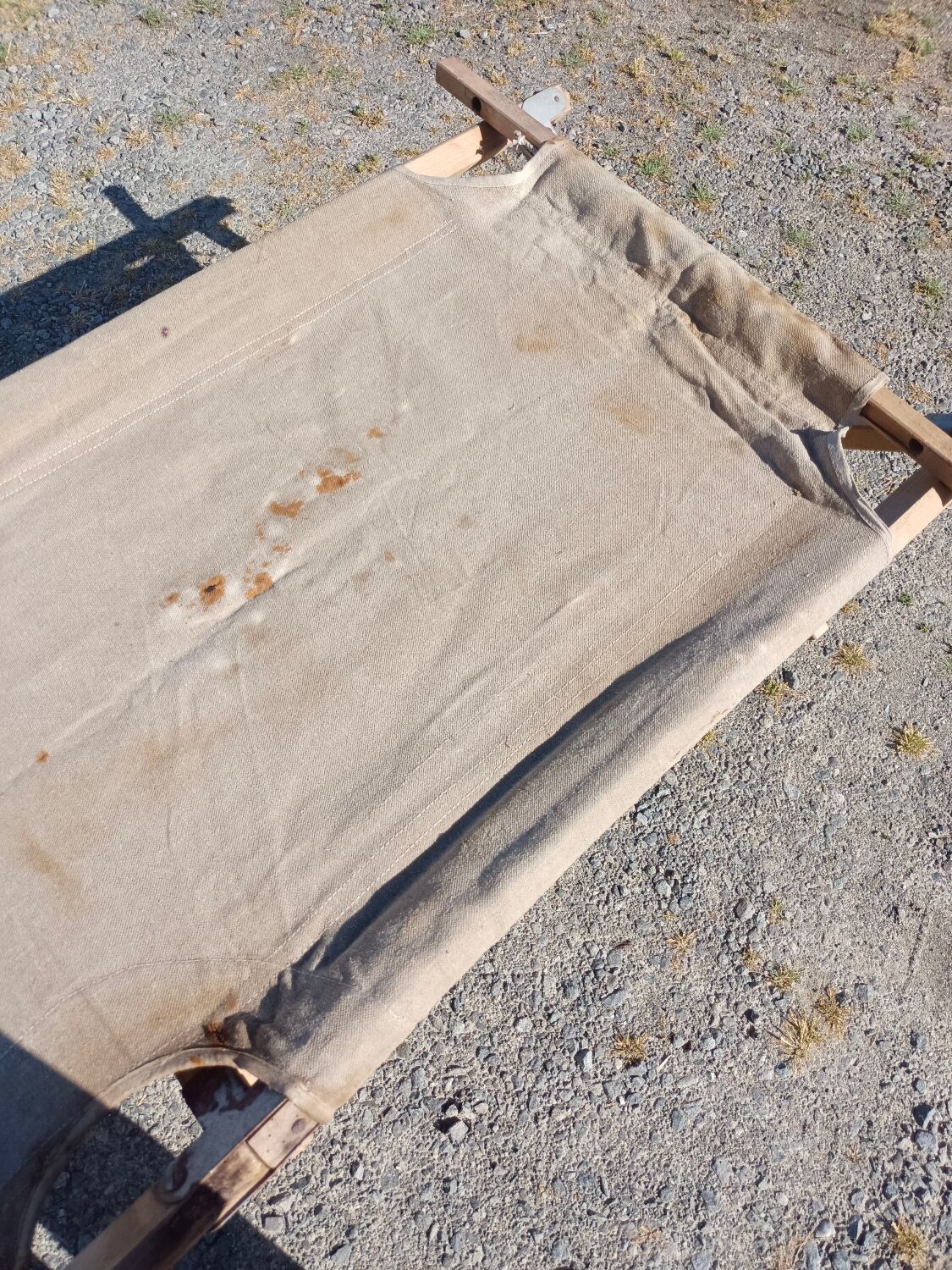 US folding camp bed