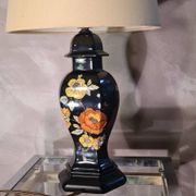 Asian lamp 42x25 with an adjustable lampshade