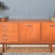 Restored Retro 1960s Homeworthy Teak Sideboard