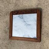 Old Art Deco mirror 38x36cm