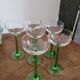Lot de 6 verres à pied vin blanc d'Alsace