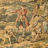 Tapestry depicting a hunting scene