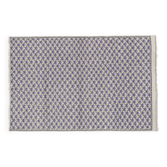 Tapis vintage turc de oushak tissé à la main 160x250 cm