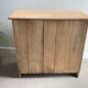 Antique Parisian sideboard with patinated wood / jam cabinet