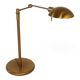 Holtkötter 6352/1-3 Tablelamp–Brass-colored, Dimmable and Height adjustable