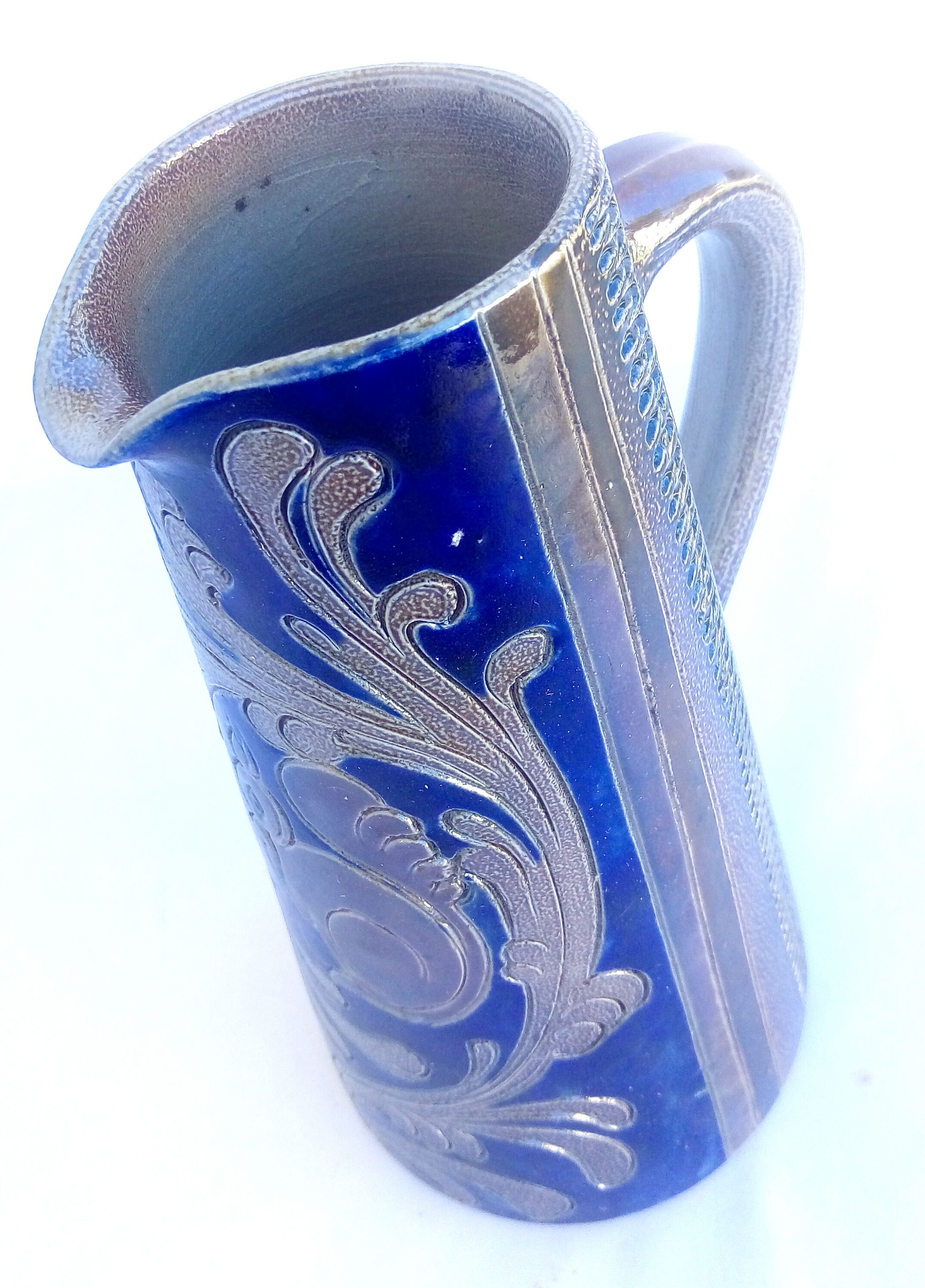 Alsace sandstone pitcher with squirrel