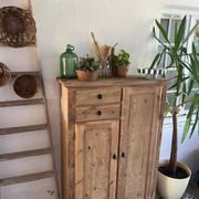 Armoire en pin anglais, armoire vintage