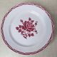 Lot of 17 vintage porcelain plates and a platter from the 1940s