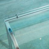 Minimalist Knoll coffee table, mid-century coffee table.