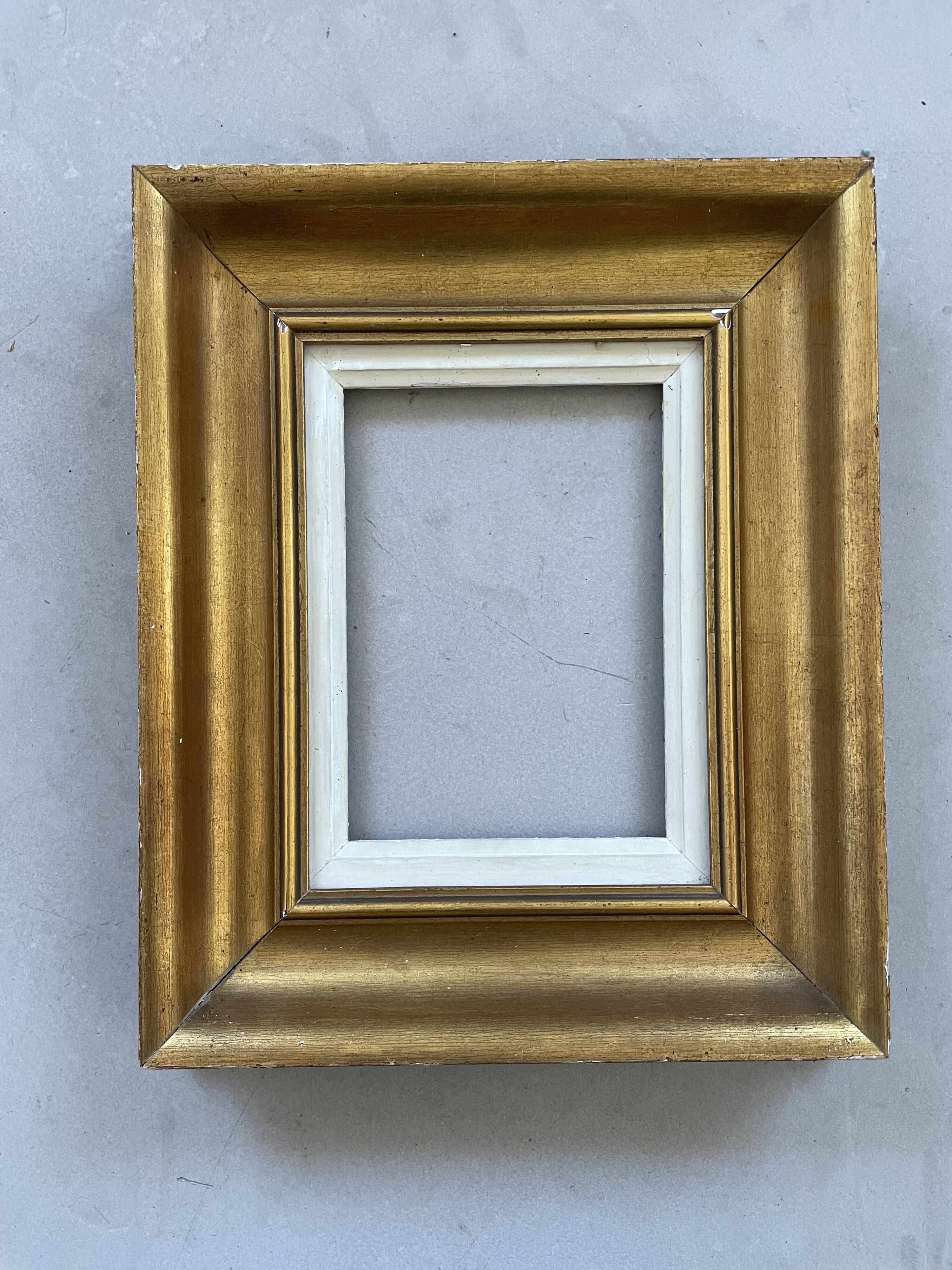 Old golden frame 32x27cm