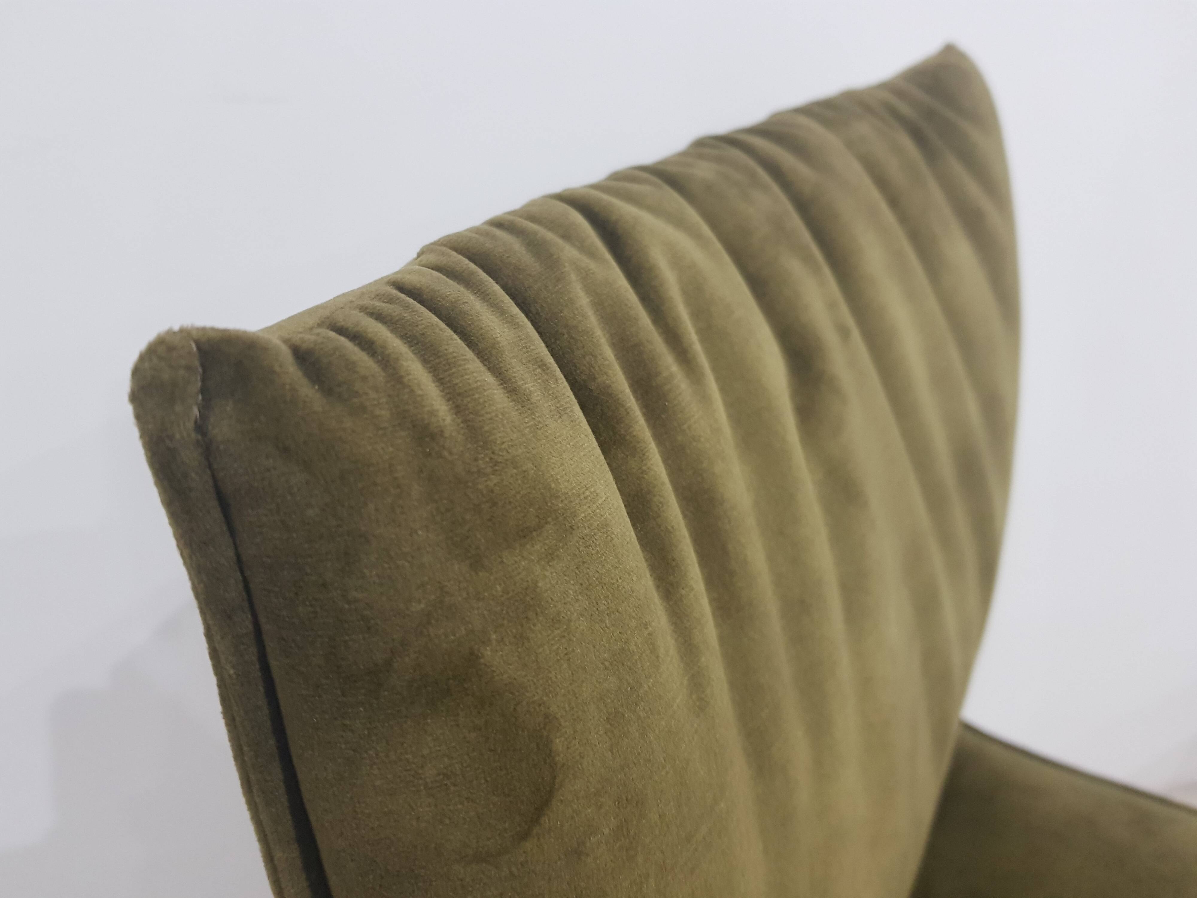 A pair of Musterring chairs, Germany, 1980s.