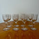 Vintage bistro stemmed glasses