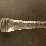 Paire de verres à pied en cristal taillé